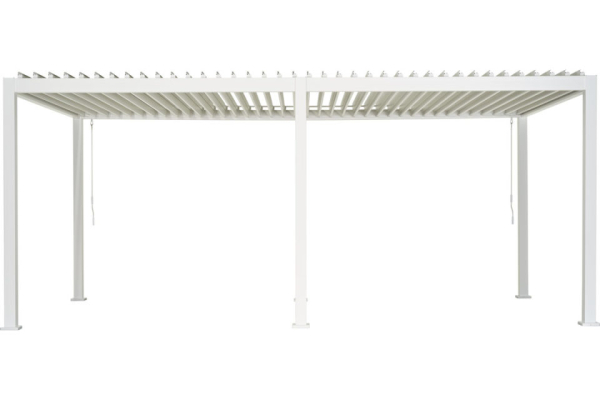 MIRADOR Pergola Weiss 300x600x250cm